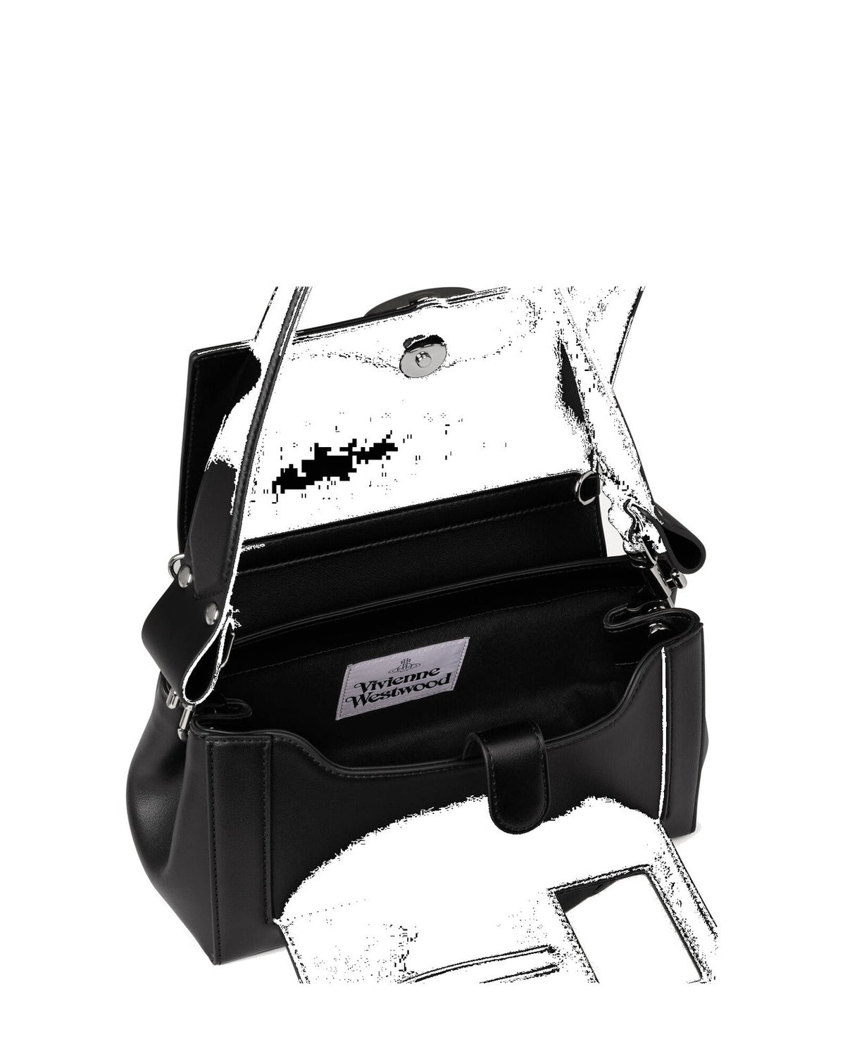 Women's Vivienne Westwood Hazel Medium Handbag in Black
