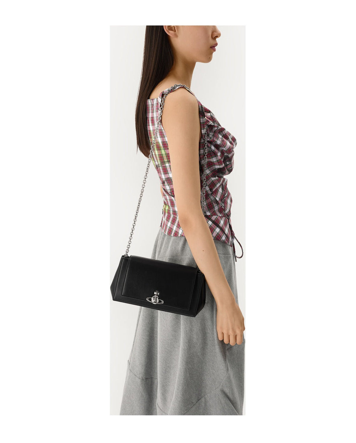 Women's Vivienne Westwood Hazel Medium Handbag in Black