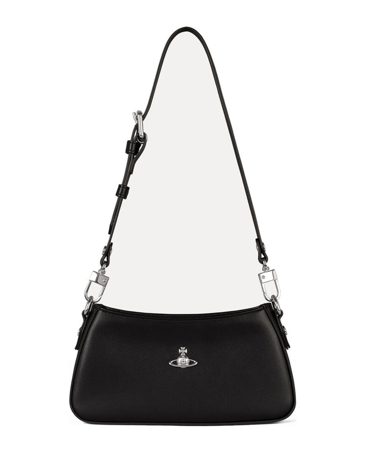 Women's Vivienne Westwood Tasha Shoulder Phone Bag in Black
