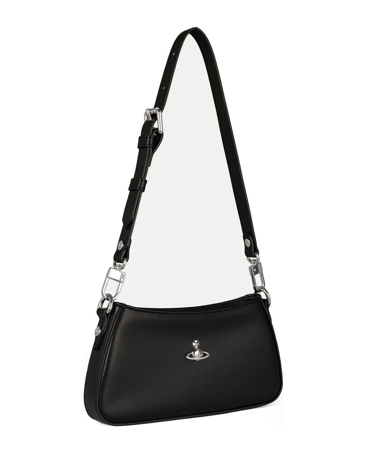 Women's Vivienne Westwood Tasha Shoulder Phone Bag in Black
