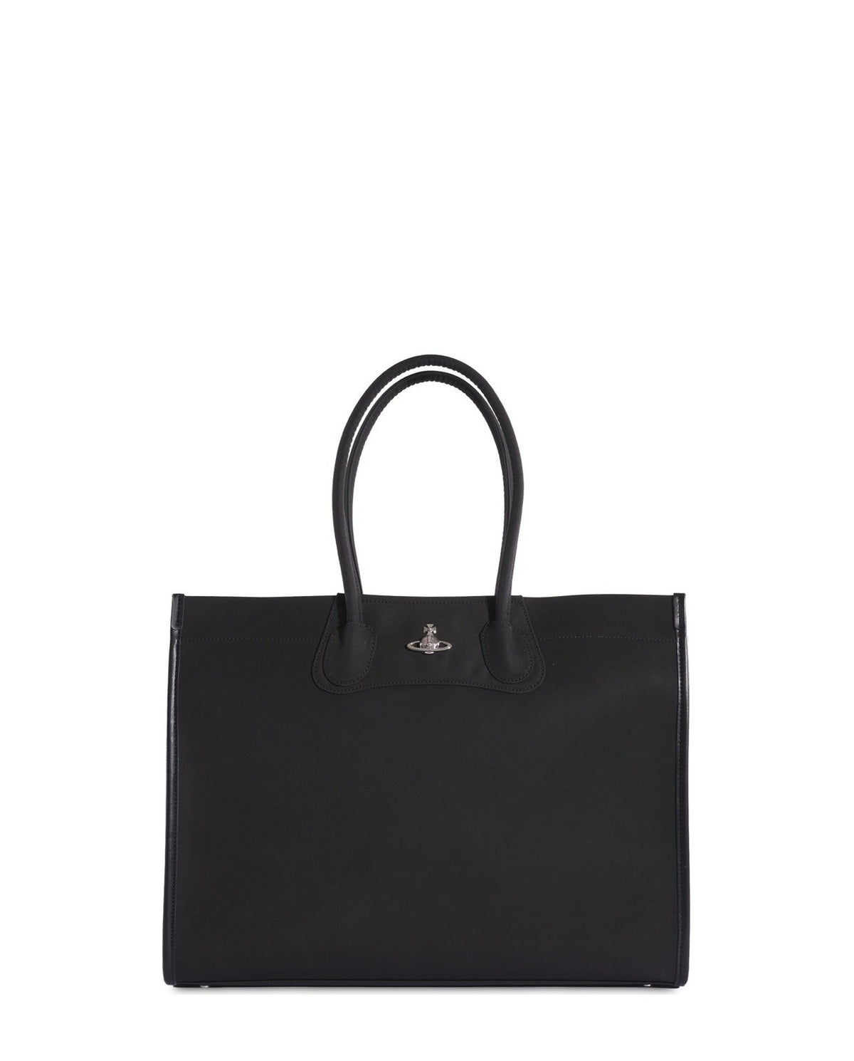 Women's Vivienne Westwood Troy Tote Bag in Black