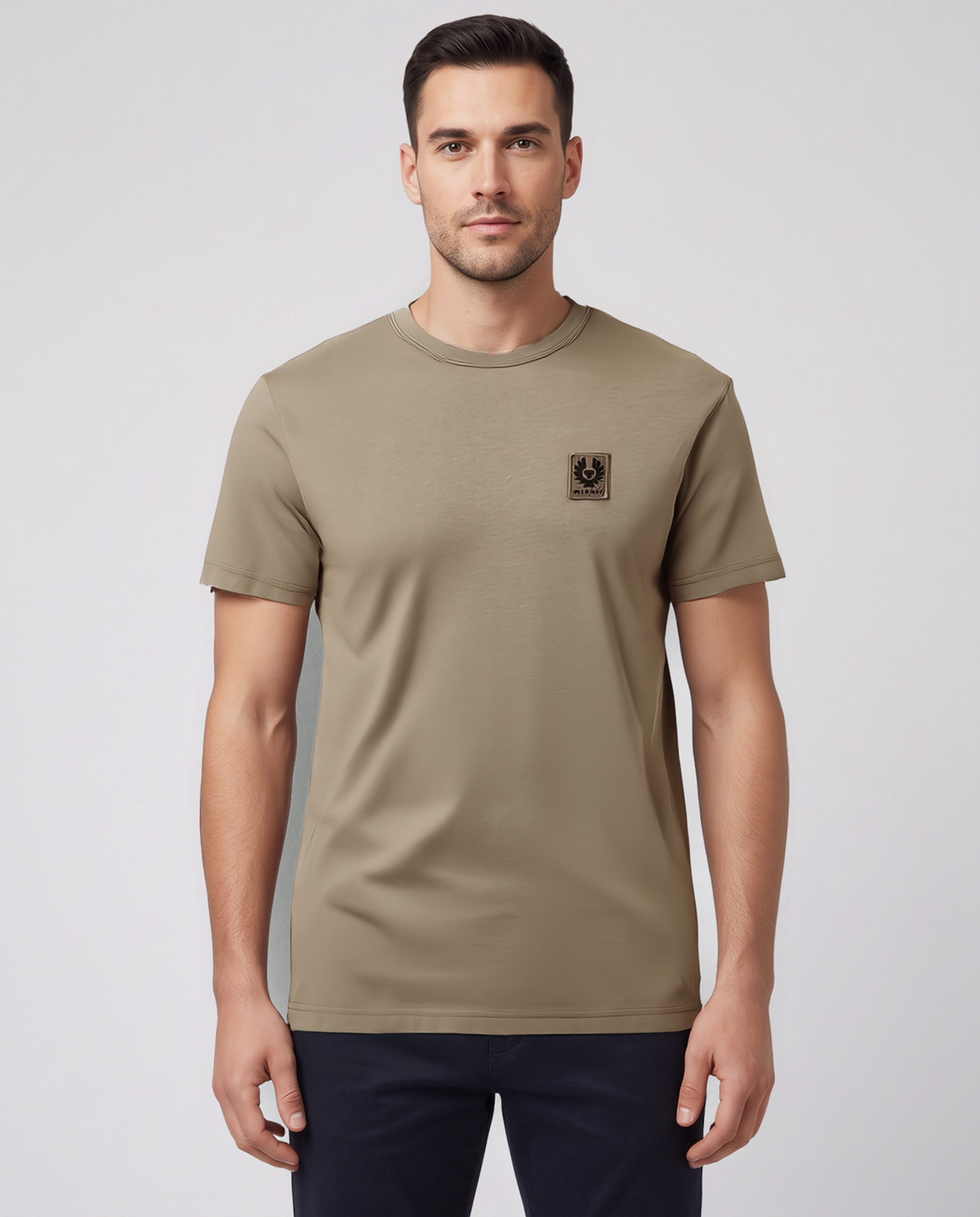 Mens Belstaff Dusty Taupe T Shirt