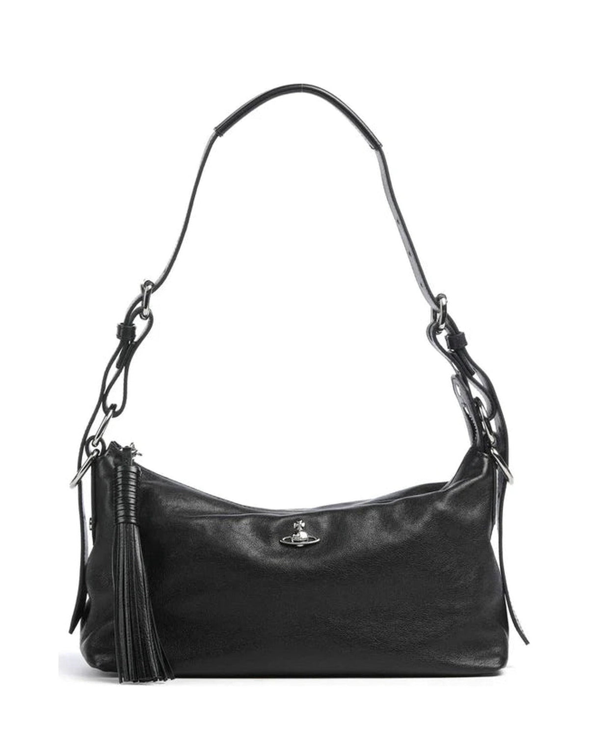 Women's Vivienne Westwood Emma Shoulder Bag in Black