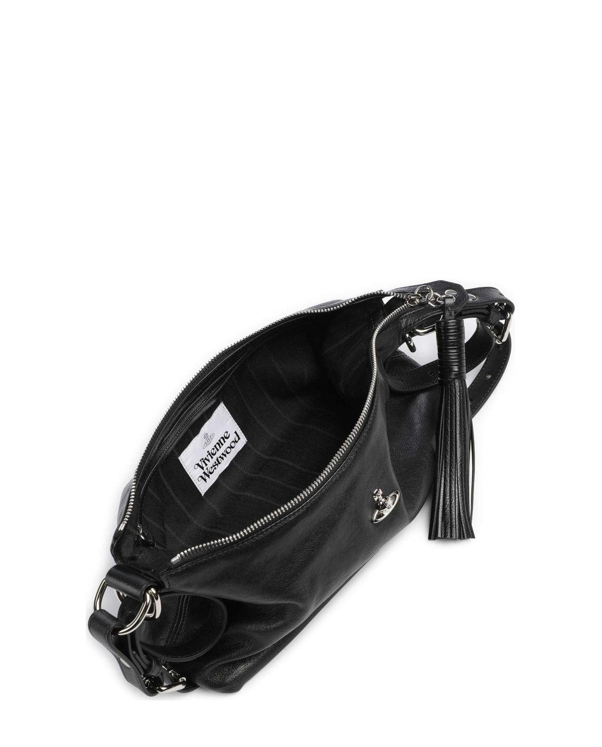 Women's Vivienne Westwood Emma Shoulder Bag in Black