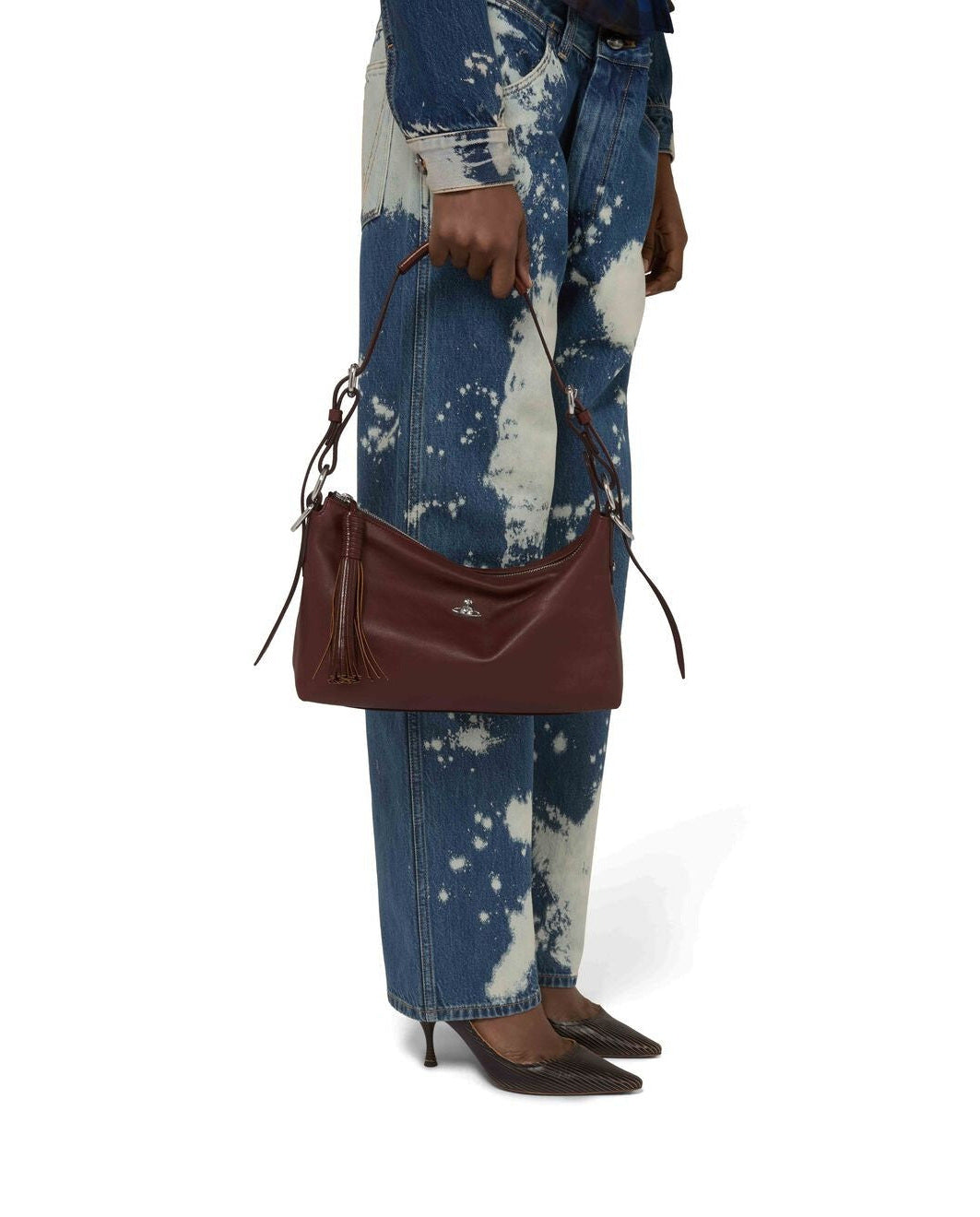 Women's Vivienne Westwood Emma Shoulder Bag in Chestnut