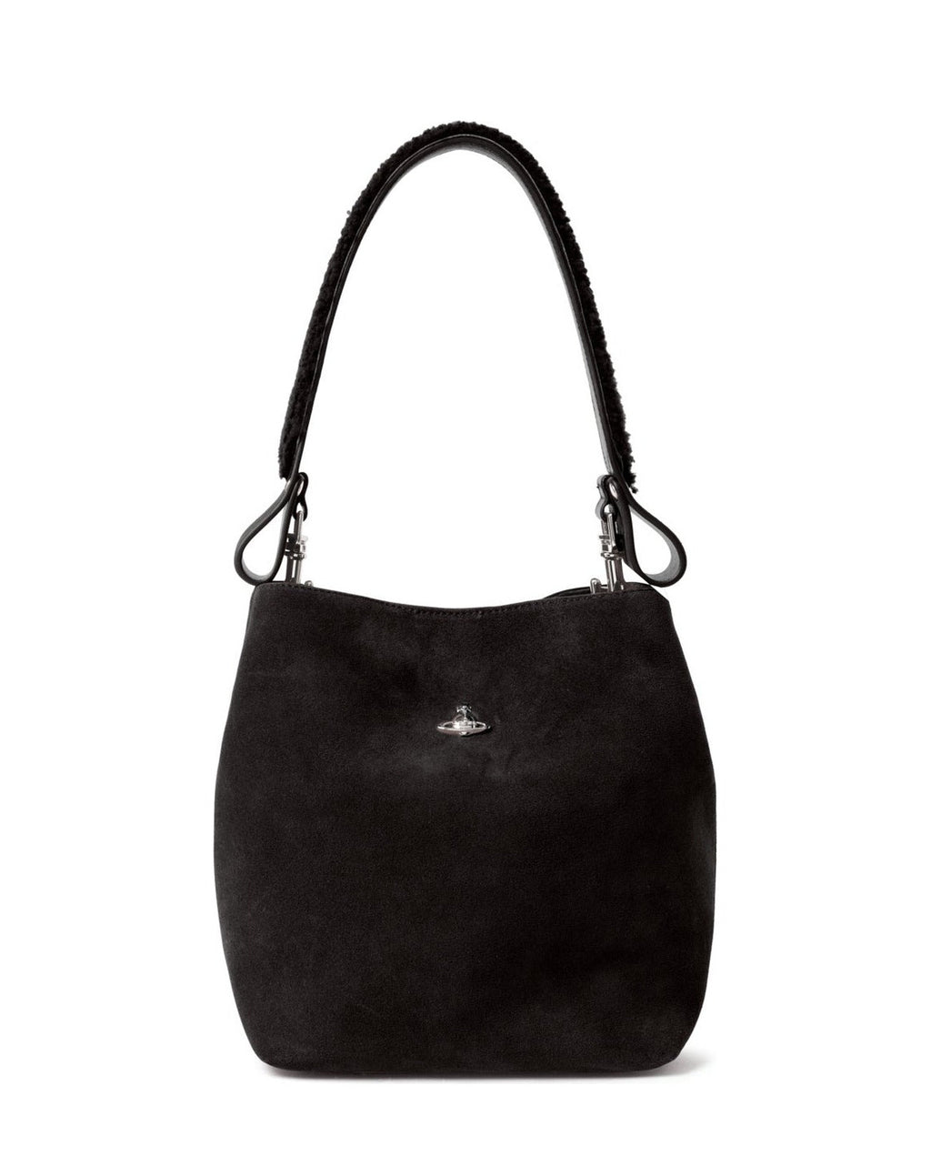 Women's Vivienne Westwood Lottie Small Shoulder Bag in Black