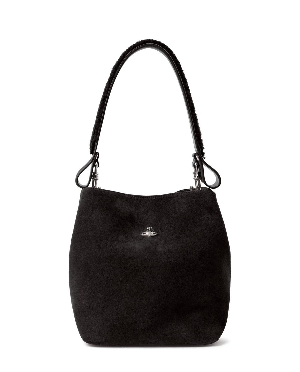 Women's Vivienne Westwood Lottie Small Shoulder Bag in Black