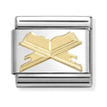Nomination Composable Gold Sacred Book Charm 030105/13