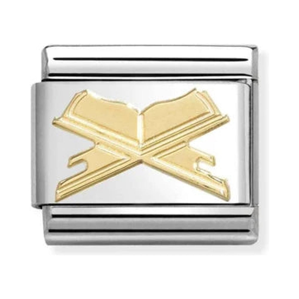 Nomination Composable Gold Sacred Book Charm 030105/13