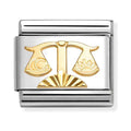 Nomination Composable Gold Etched Libra Charm 030167/07