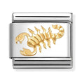 Nomination Composable Gold Etched Scorpio Charm 030167/08
