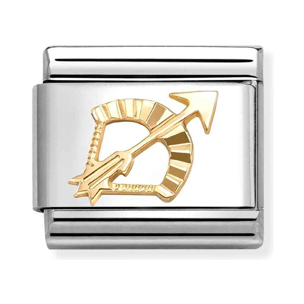 Nomination Composable Gold Etched Sagittarius Charm 030167/09
