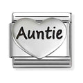 Nomination Composable Silver Auntie Heart Charm 330114/21