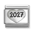 Nomination Composable Silver 2027 Heart Charm 330114/29