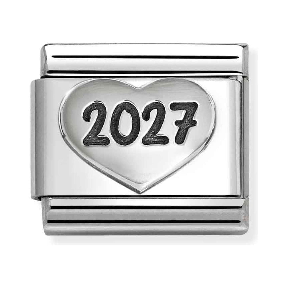 Nomination Composable Silver 2027 Heart Charm 330114/29