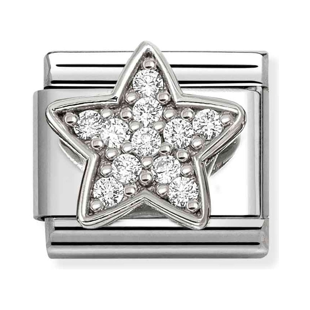 Nomination Composable Silver CZ Star Charm 330322/29