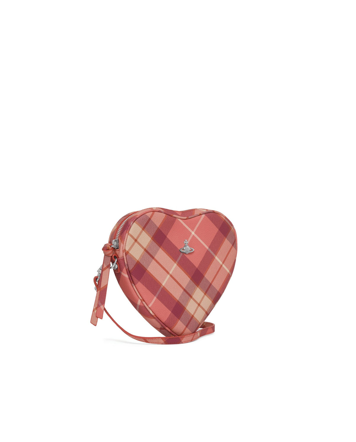 Women's Vivienne Westwood Alexa Heart Crossbody in Fraser Pink