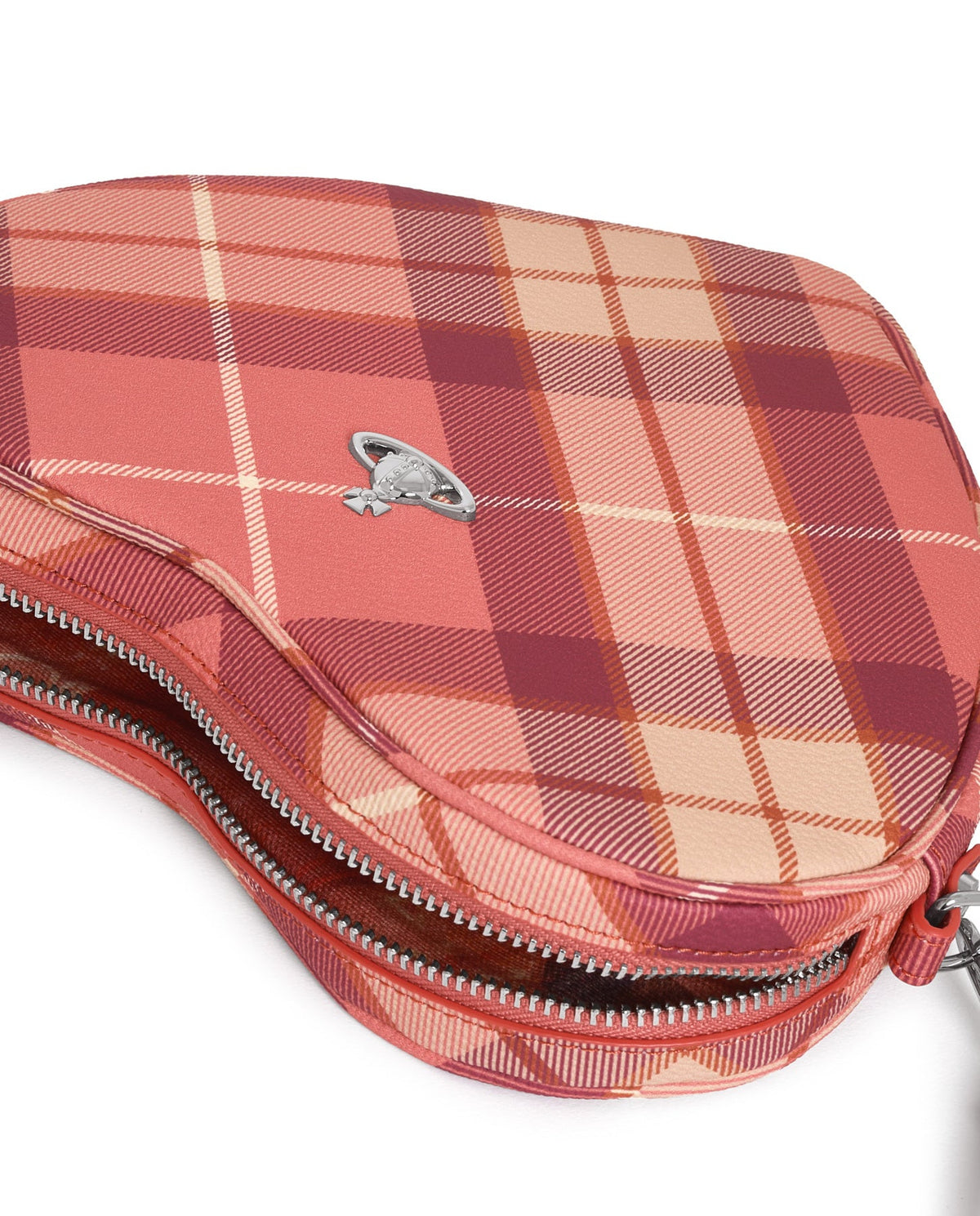 Women's Vivienne Westwood Alexa Heart Crossbody in Fraser Pink