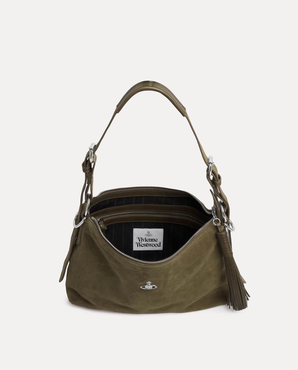 Women's Vivienne Westwood Emma Shoulder Bag in Khaki