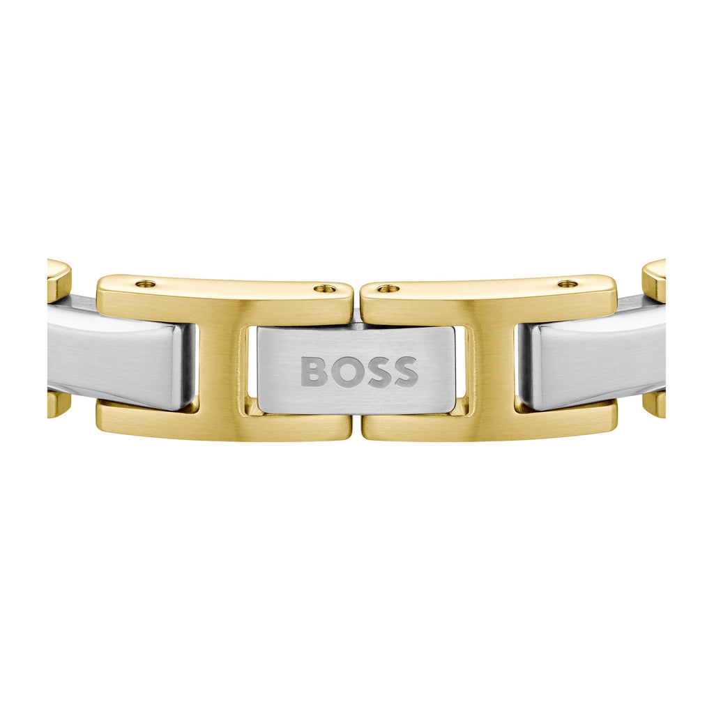 BOSS Mens Nolan Two-Tone Bracelet — view 3