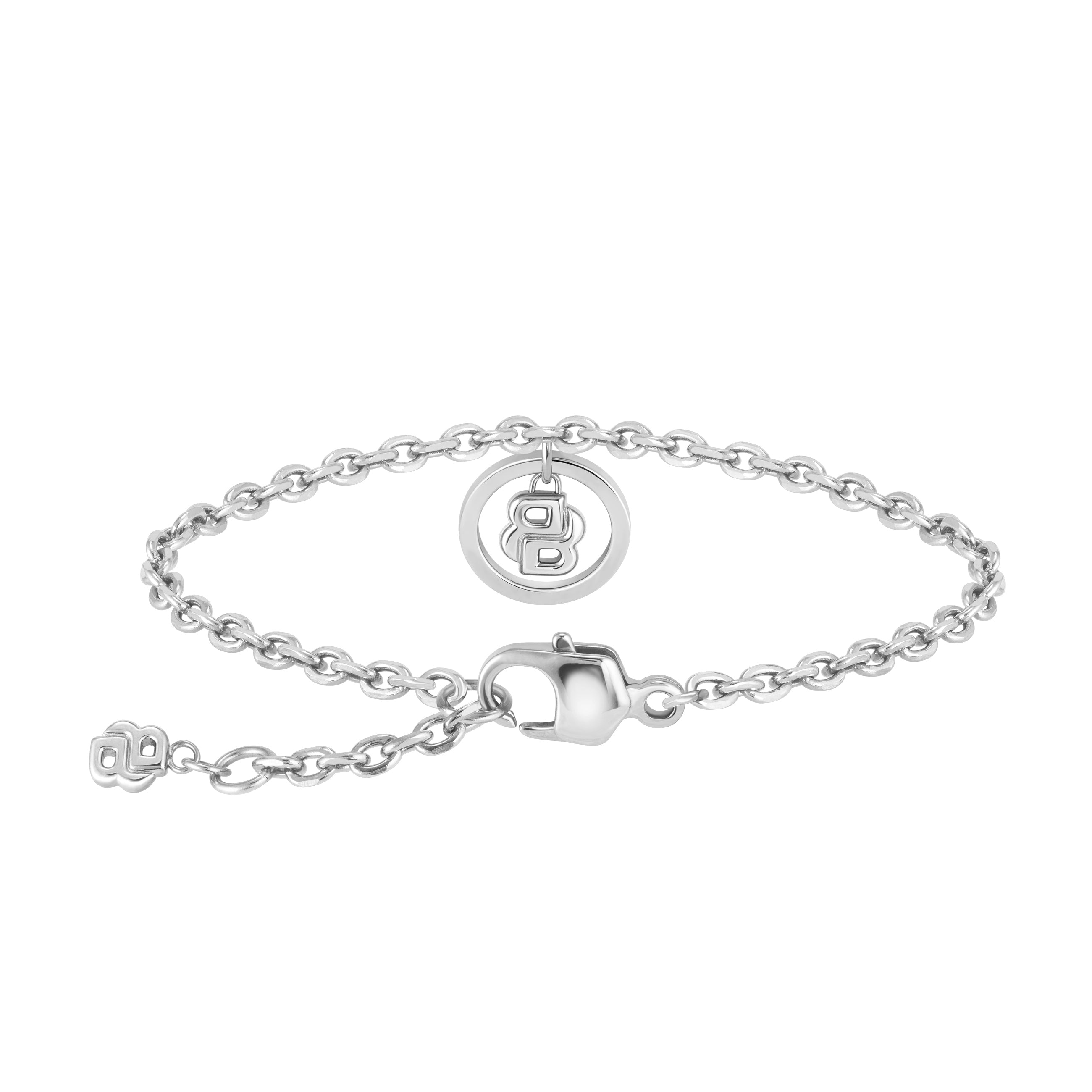 BOSS Double B Divine Steel Bracelet — view 3
