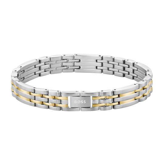 BOSS Mens Wesley Two-Tone Bracelet