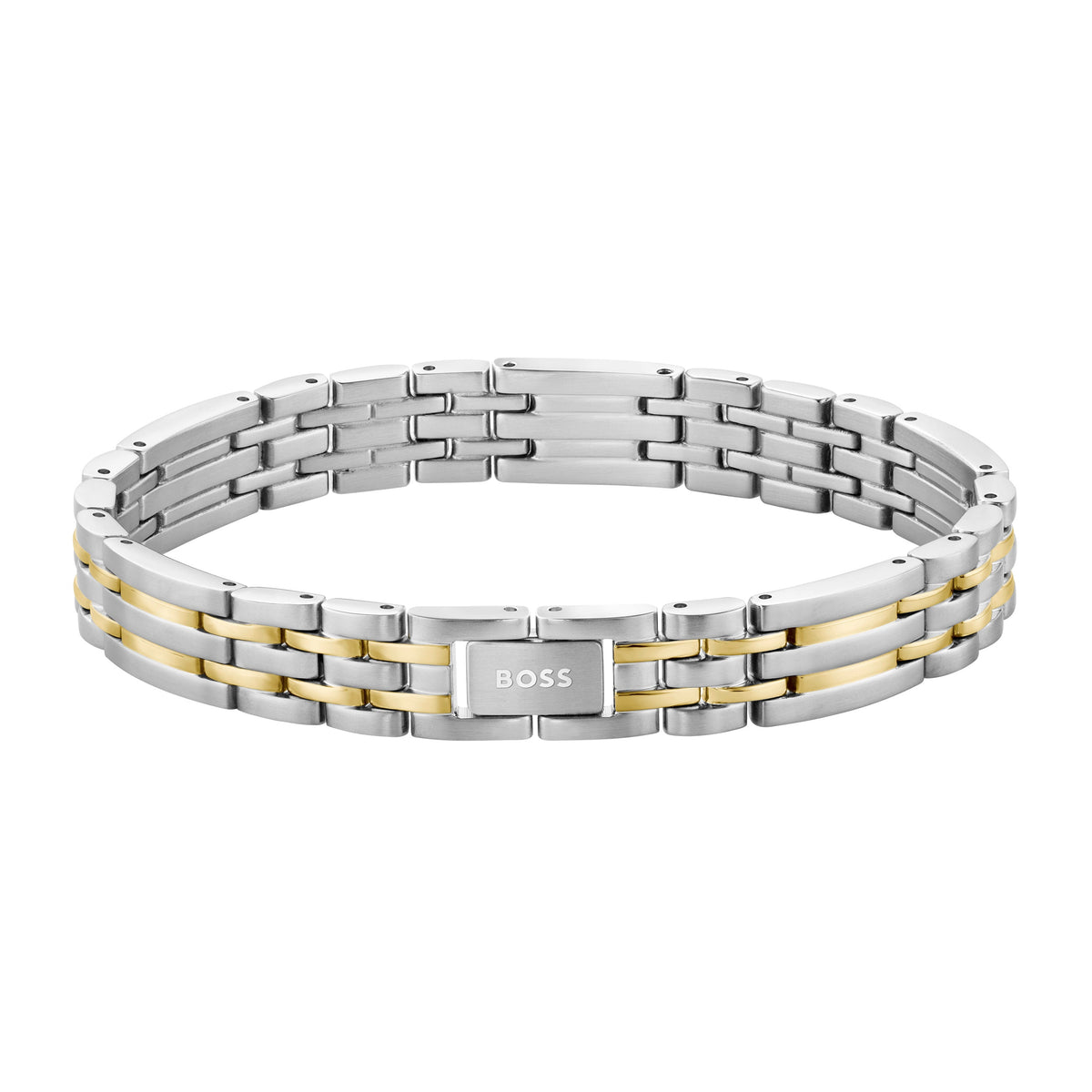 BOSS Mens Wesley Two-Tone Bracelet