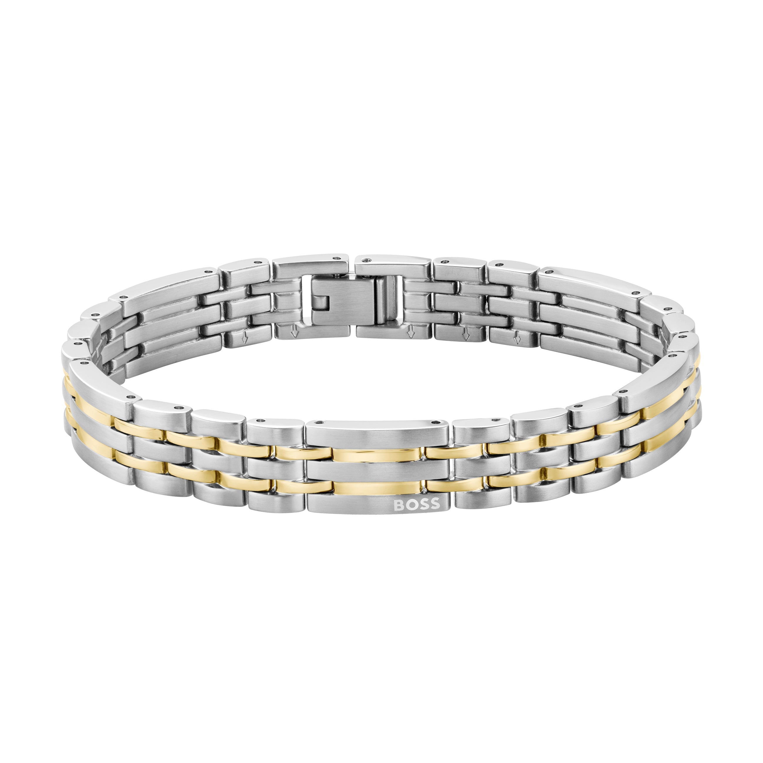 BOSS Mens Wesley Two-Tone Bracelet — view 2