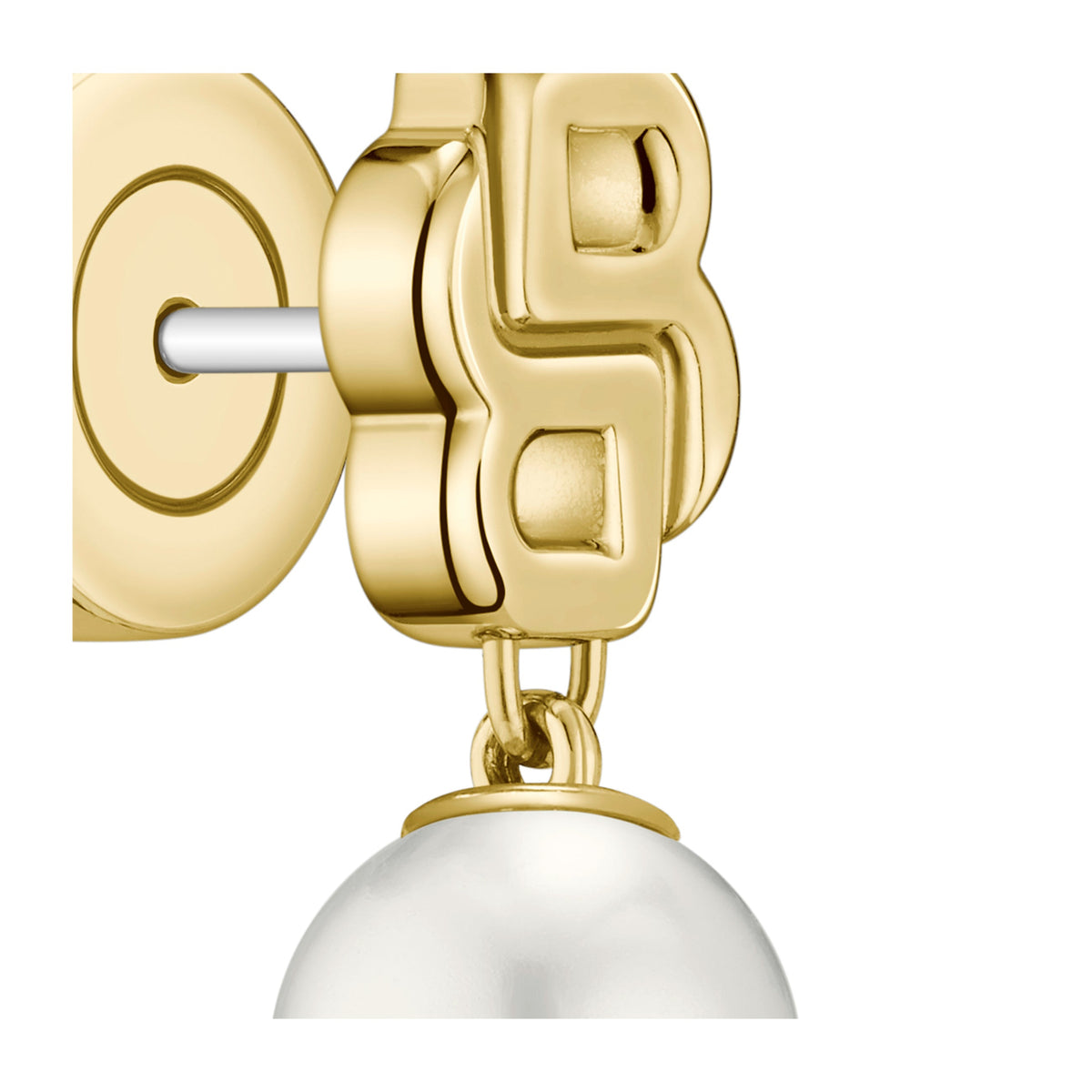 BOSS Double B Mireille Pearl Earrings — view 3
