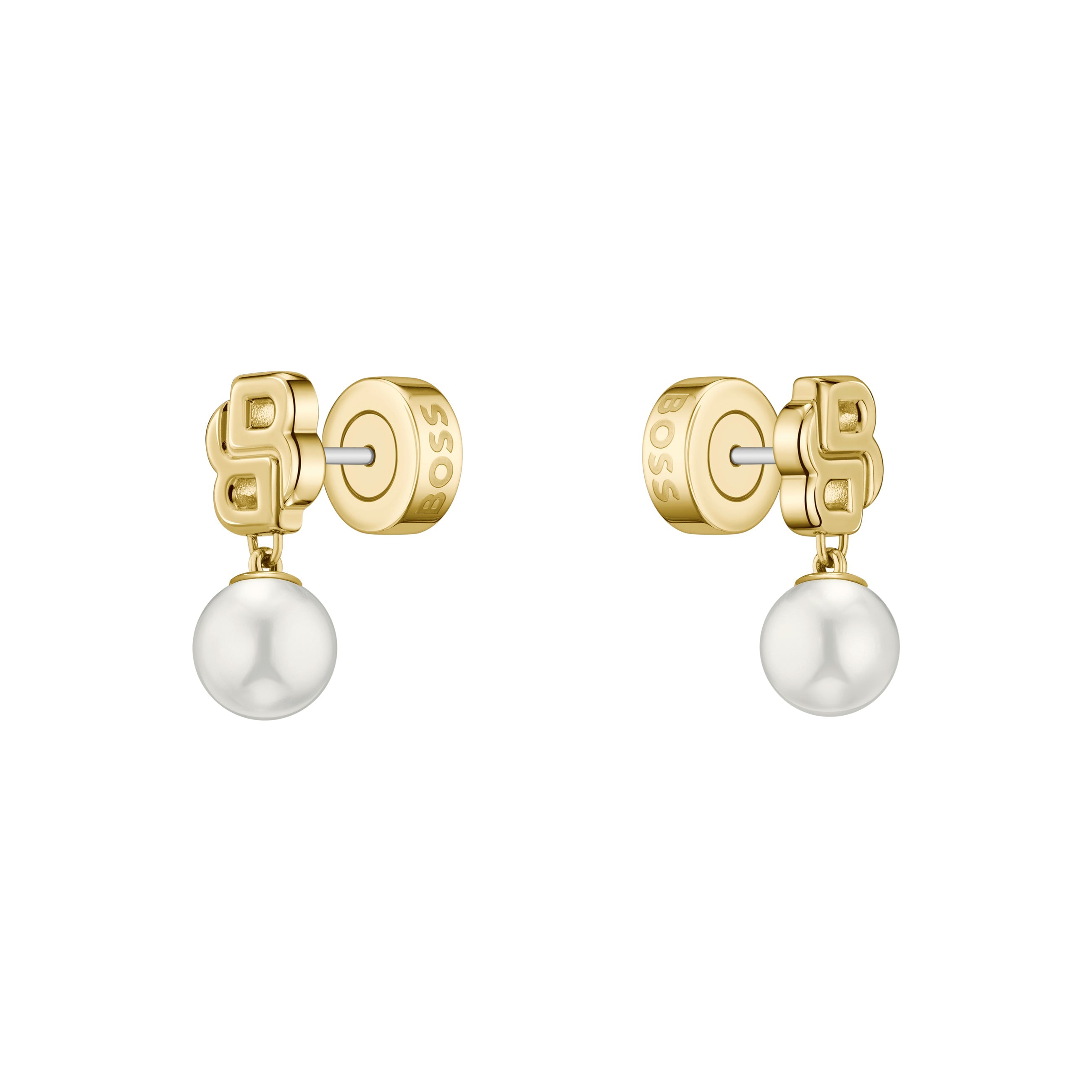 BOSS Double B Mireille Pearl Earrings