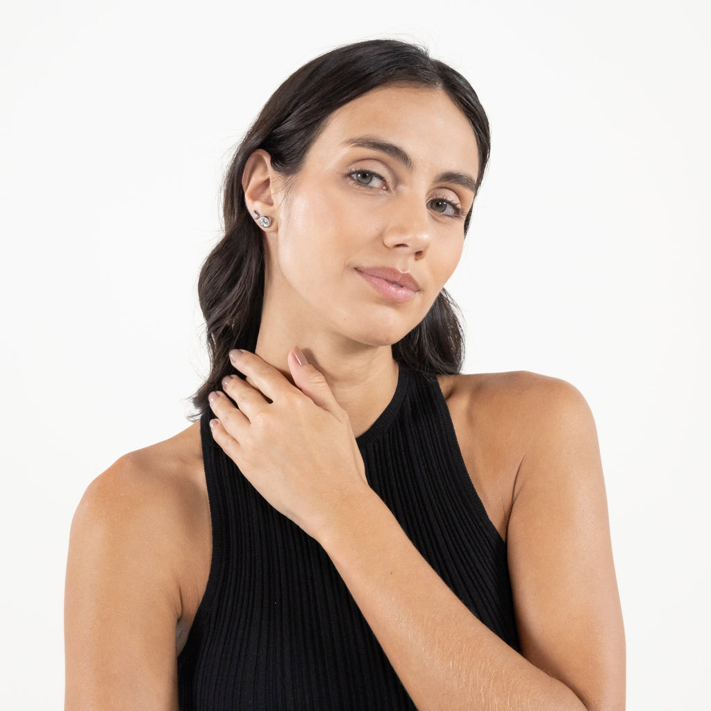 BOSS Kassy Precious Stud Earrings 1580825 — view 5