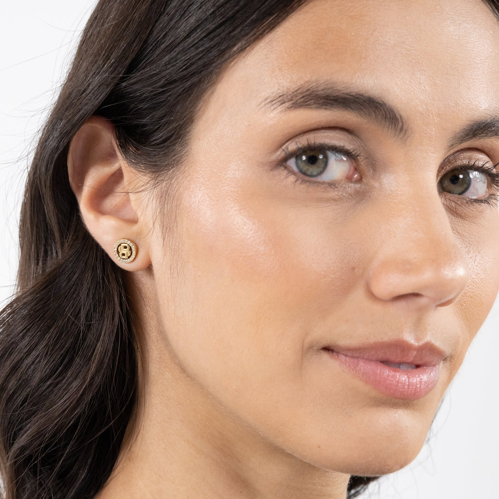 BOSS Double B Divine Earrings — view 6