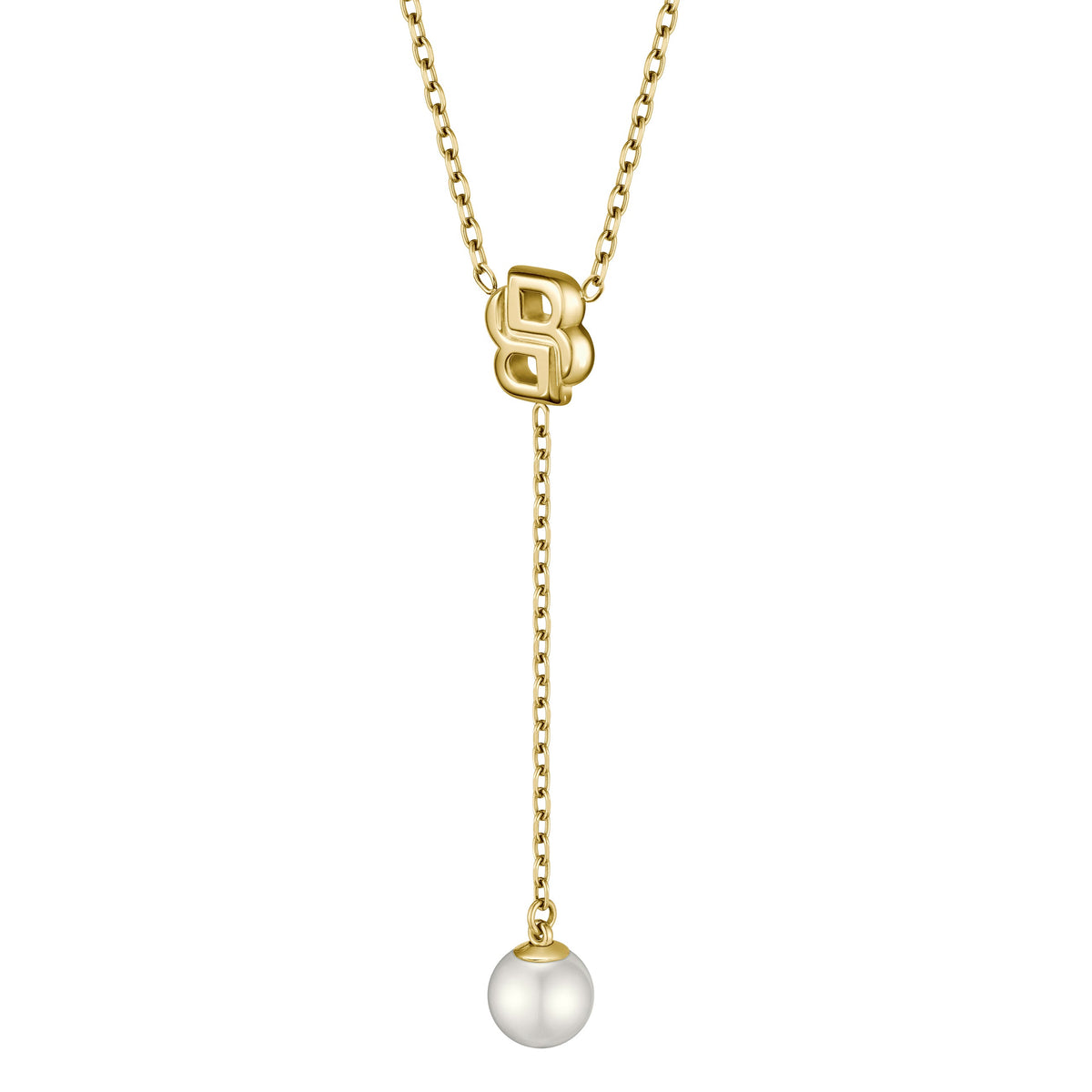 BOSS Double B Mireille Pearl Necklace