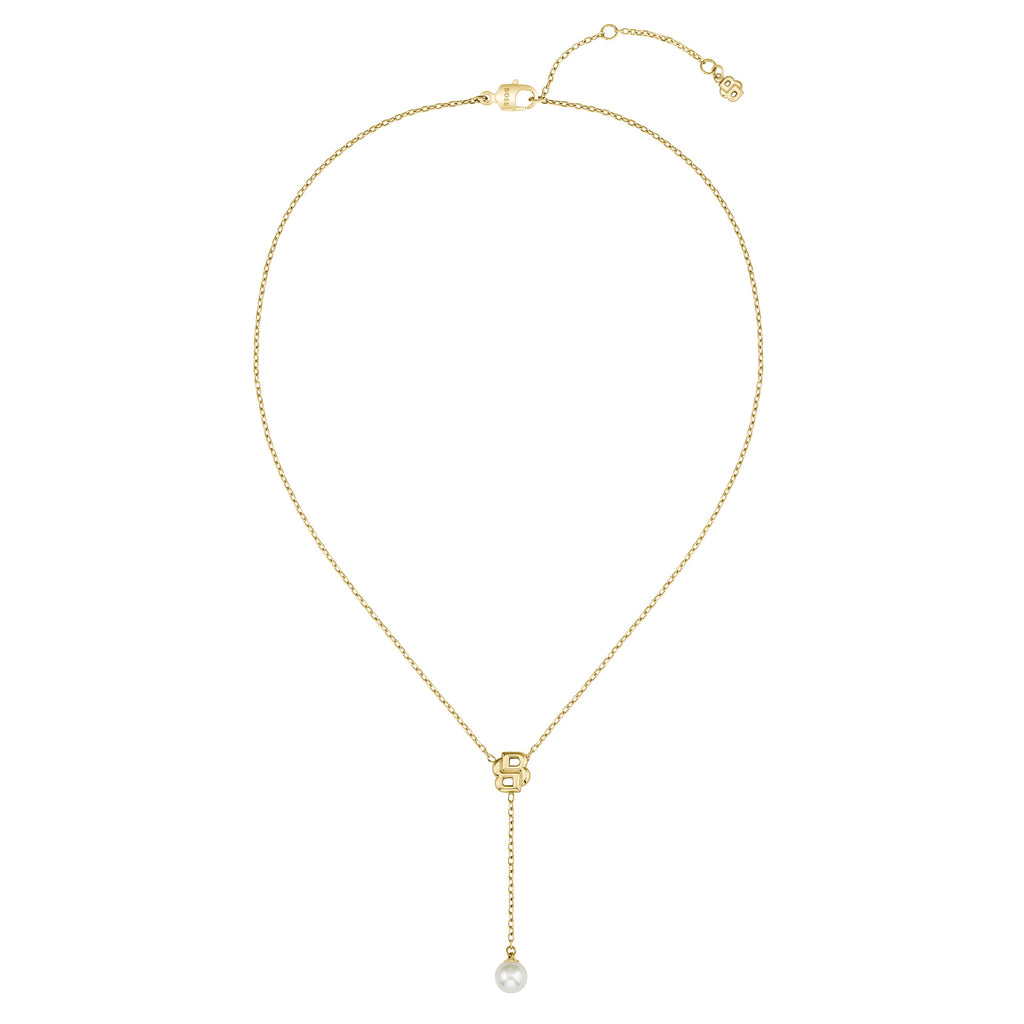 BOSS Double B Mireille Pearl Necklace — view 3