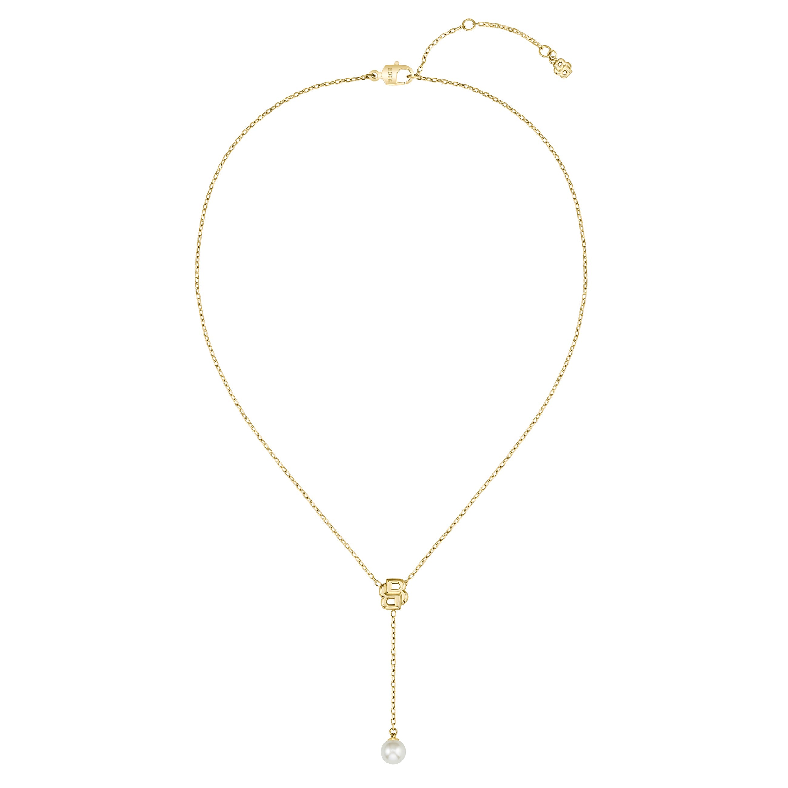 BOSS Double B Mireille Pearl Necklace — view 3