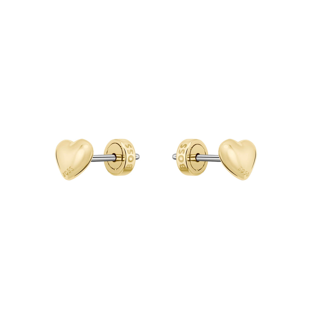 BOSS Honey Heart Stud Earrings