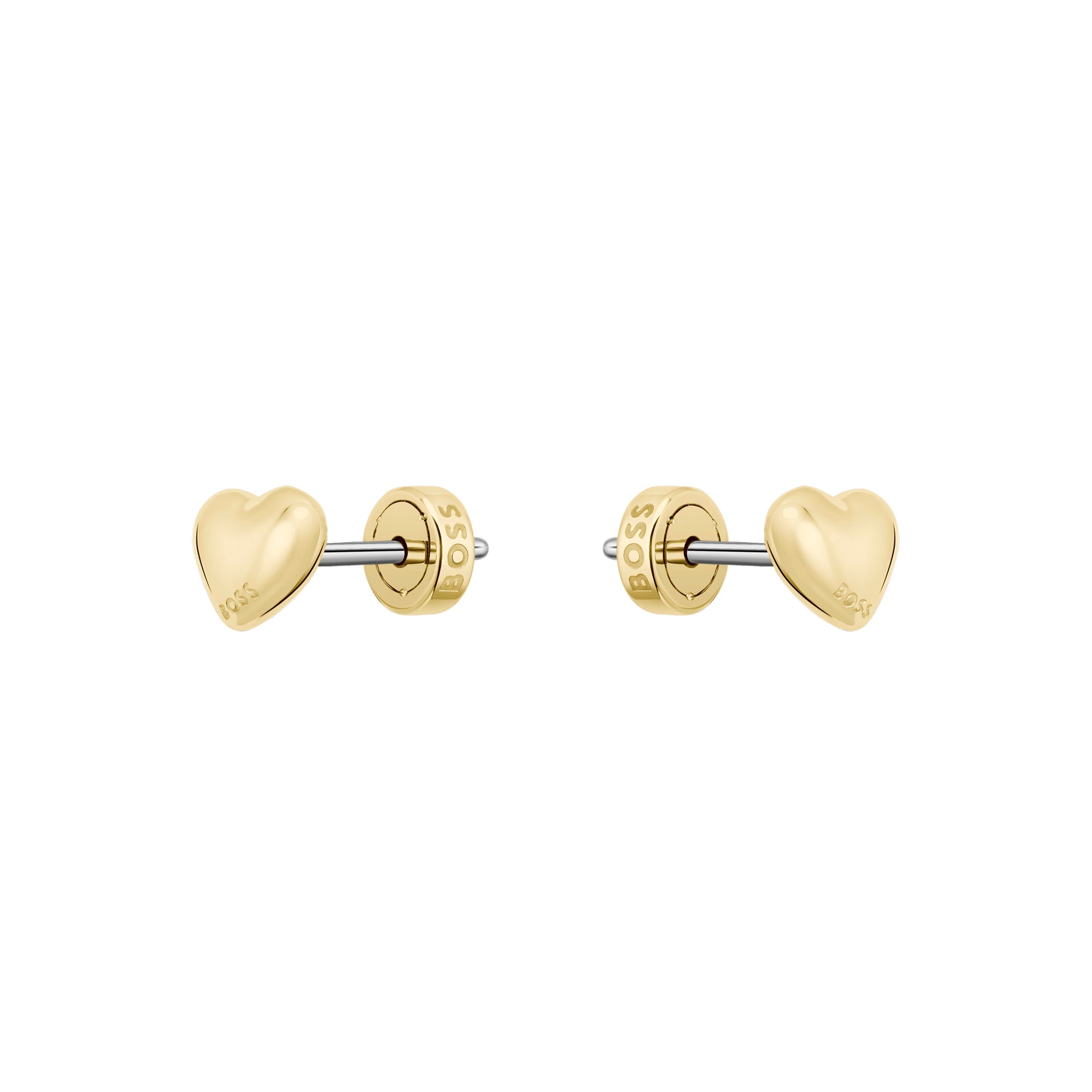 BOSS Honey Heart Stud Earrings