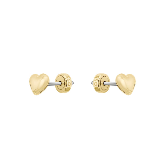 BOSS Honey Heart Stud Earrings