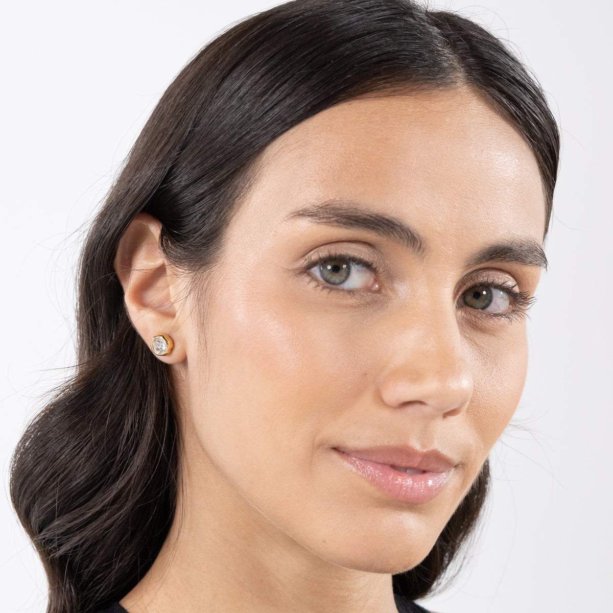 BOSS Kassy Precious Stud Earrings — view 4