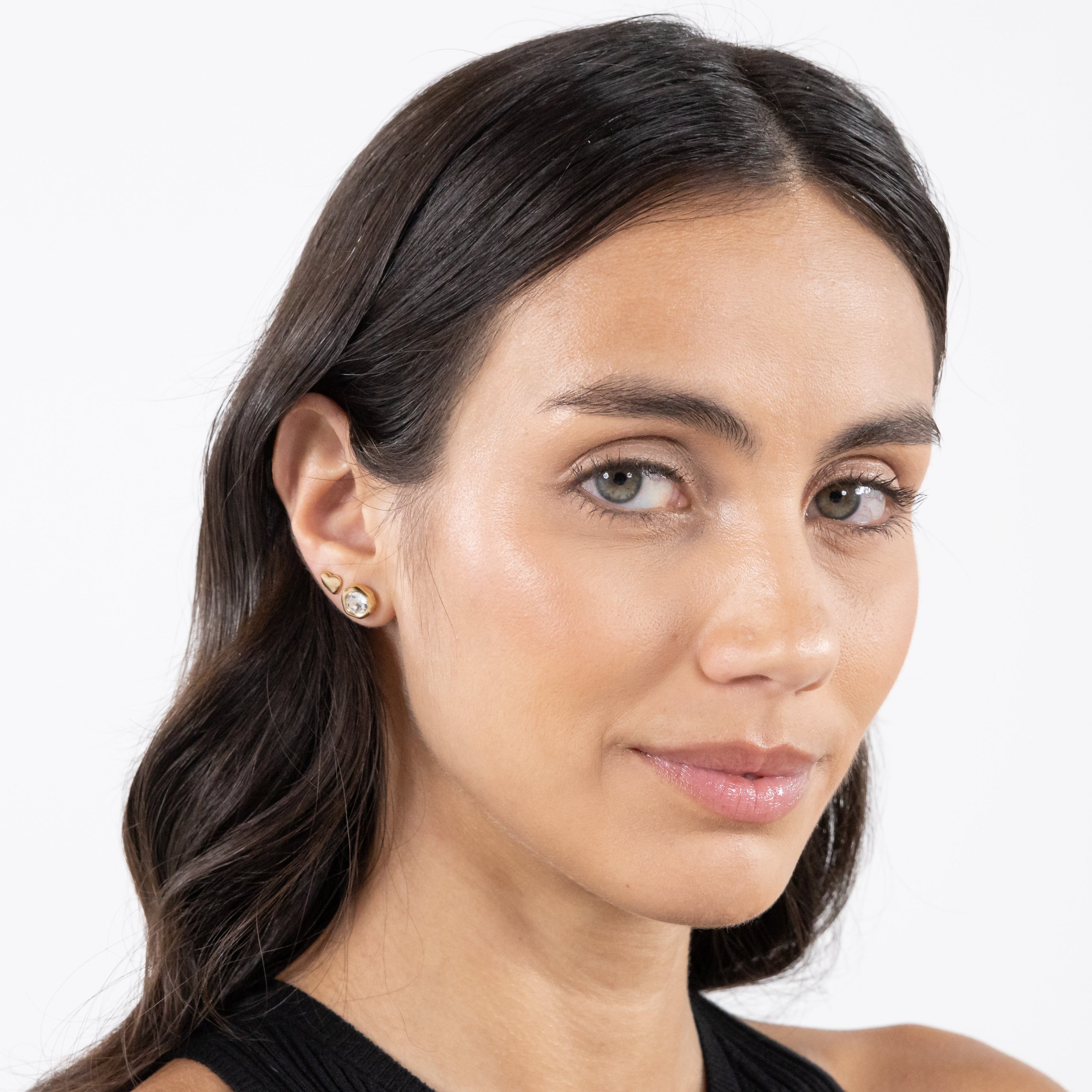 BOSS Kassy Precious Stud Earrings — view 5
