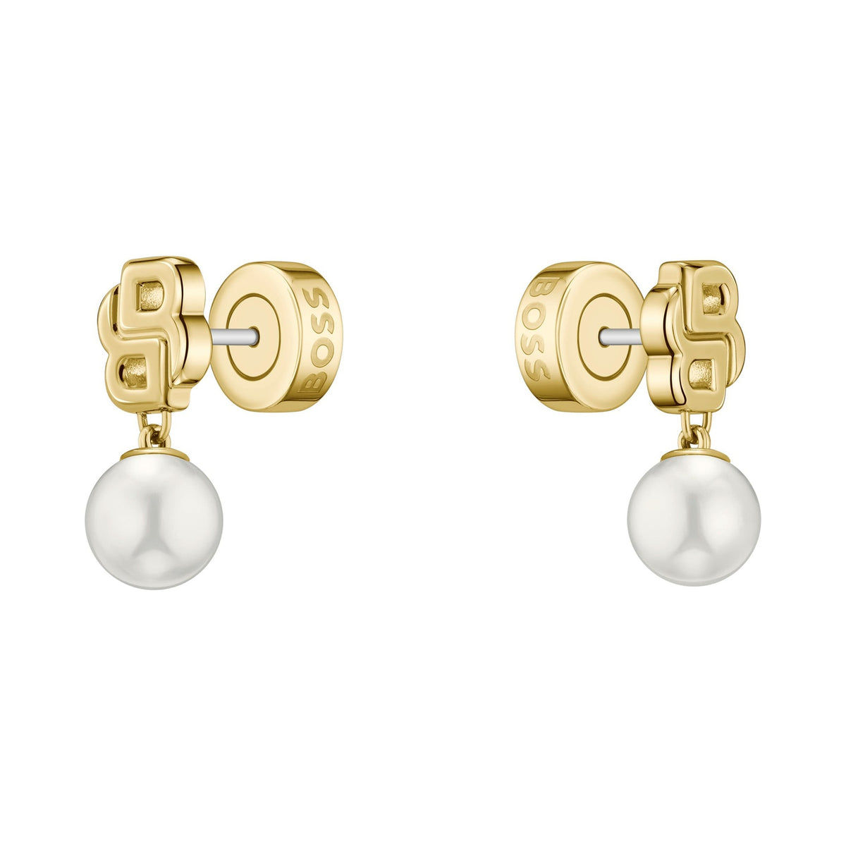 BOSS Double B Mireille Pearl Earrings