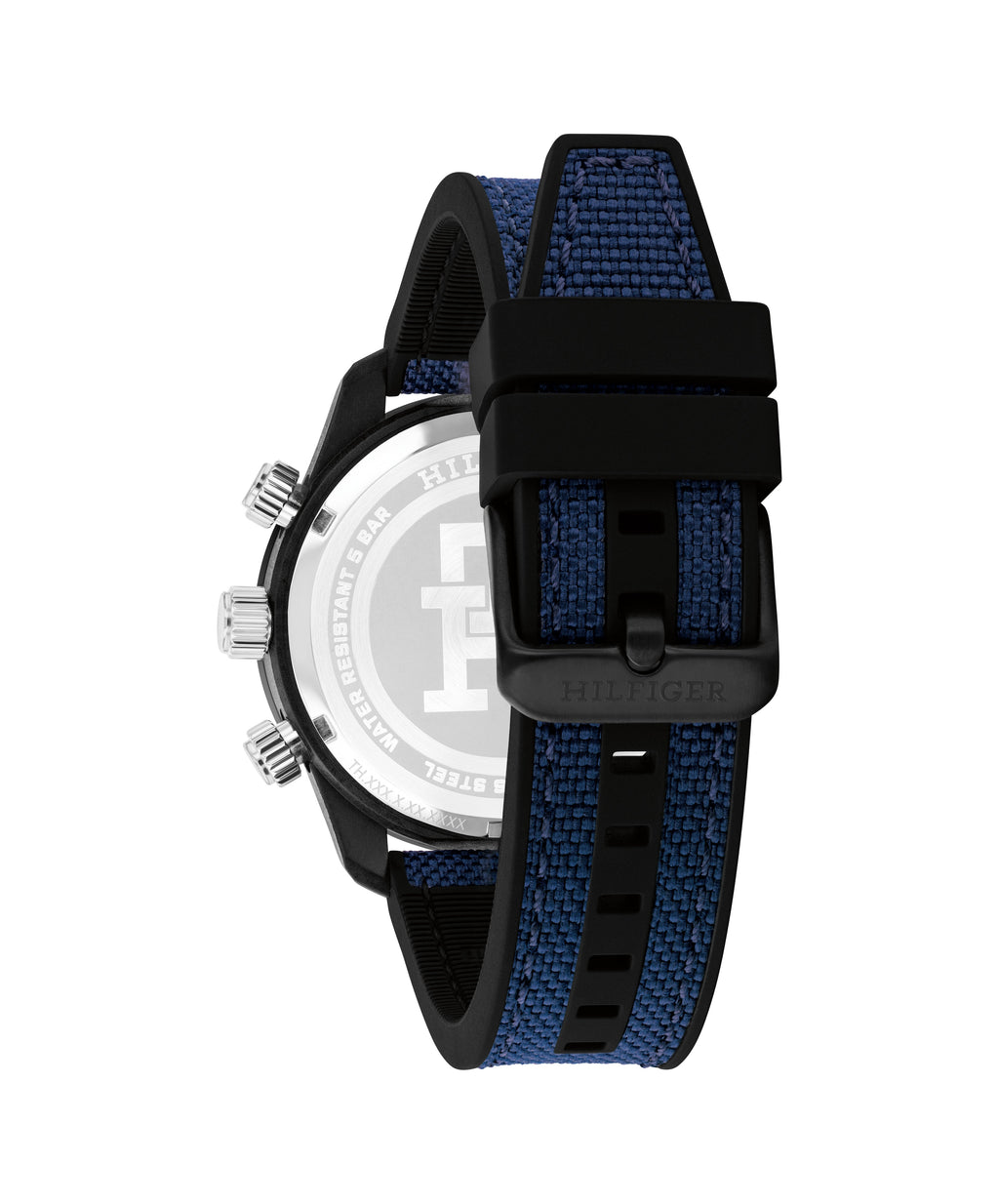 Tommy Hilfiger Mens TH85 Blue Chronograph Dial Strap Watch by Tommy Hilfiger