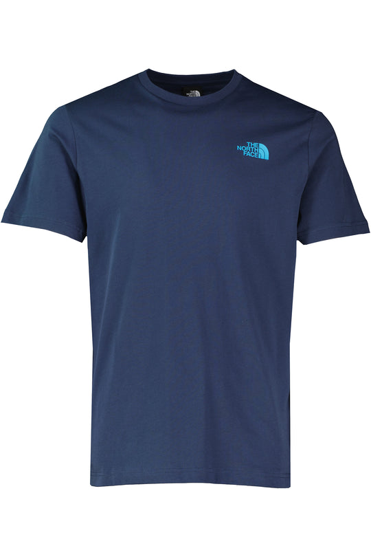 Mens The North Face Box NSE Tee Summit Navy T Shirt
