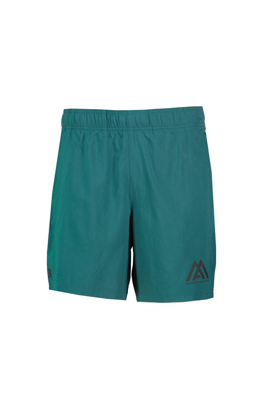 Men's The North Face Deep Nori Green Mountain Athletics 24/7 Graphic Shorts