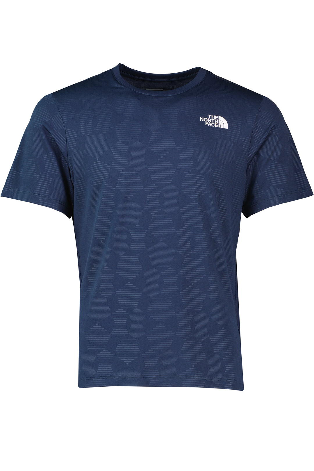 【THE NOTRH FACE】 M'S MISSION S/S R/TEE‐NAVY Men's The North Face Summit Navy 24/7 S/S Embossed T Shirt