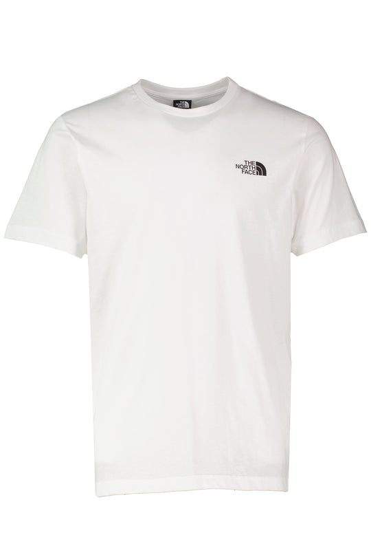 Mens The North Face Mountain Sketch White T Shirt