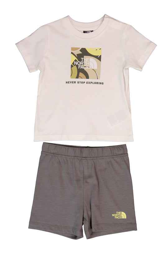 Kids The North Face Baby Box NSE Play Set TNF White Tracksuit Set