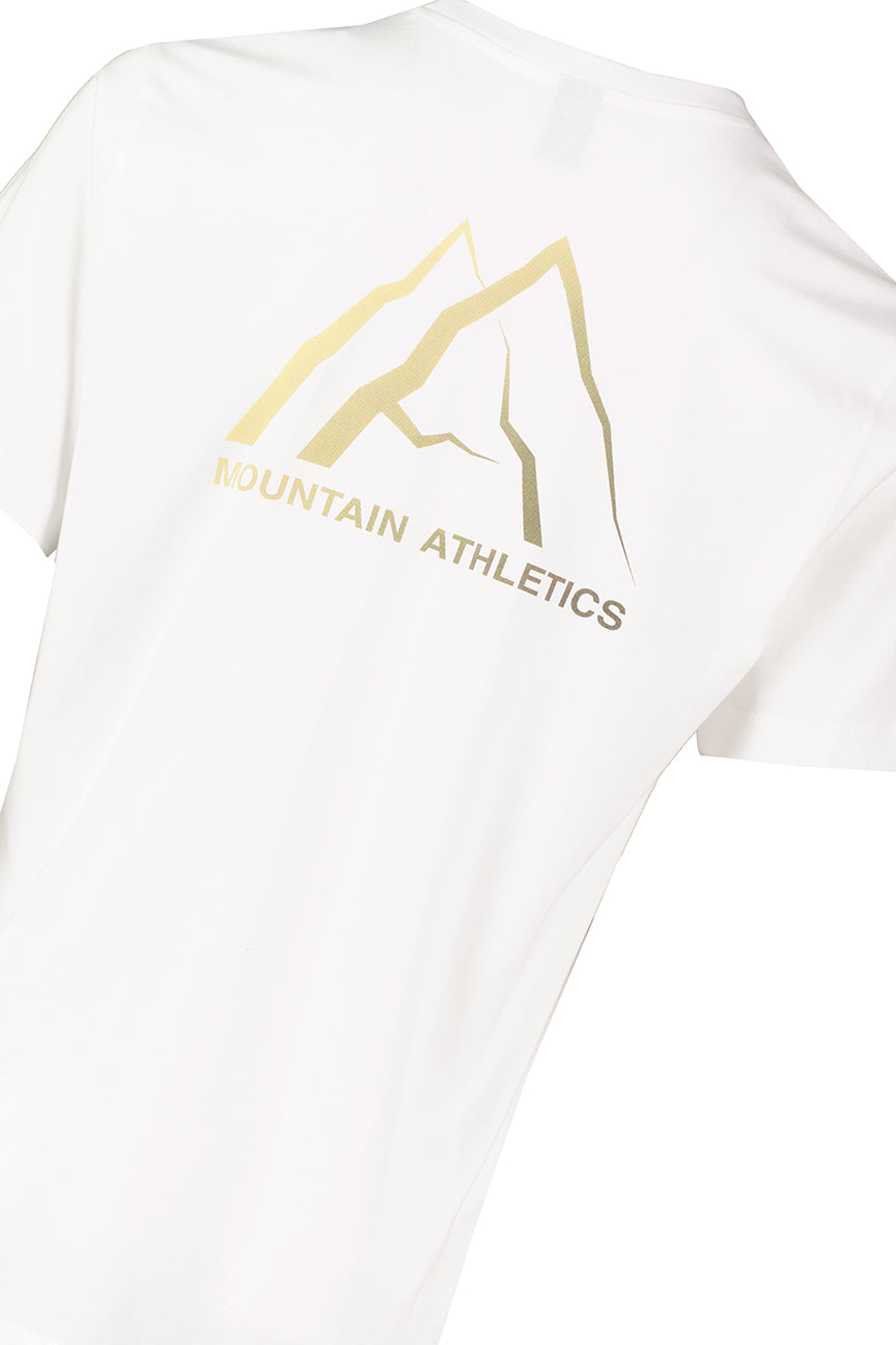 Mens The North Face MA Graphic RG SS TNF White T Shirt — view 3
