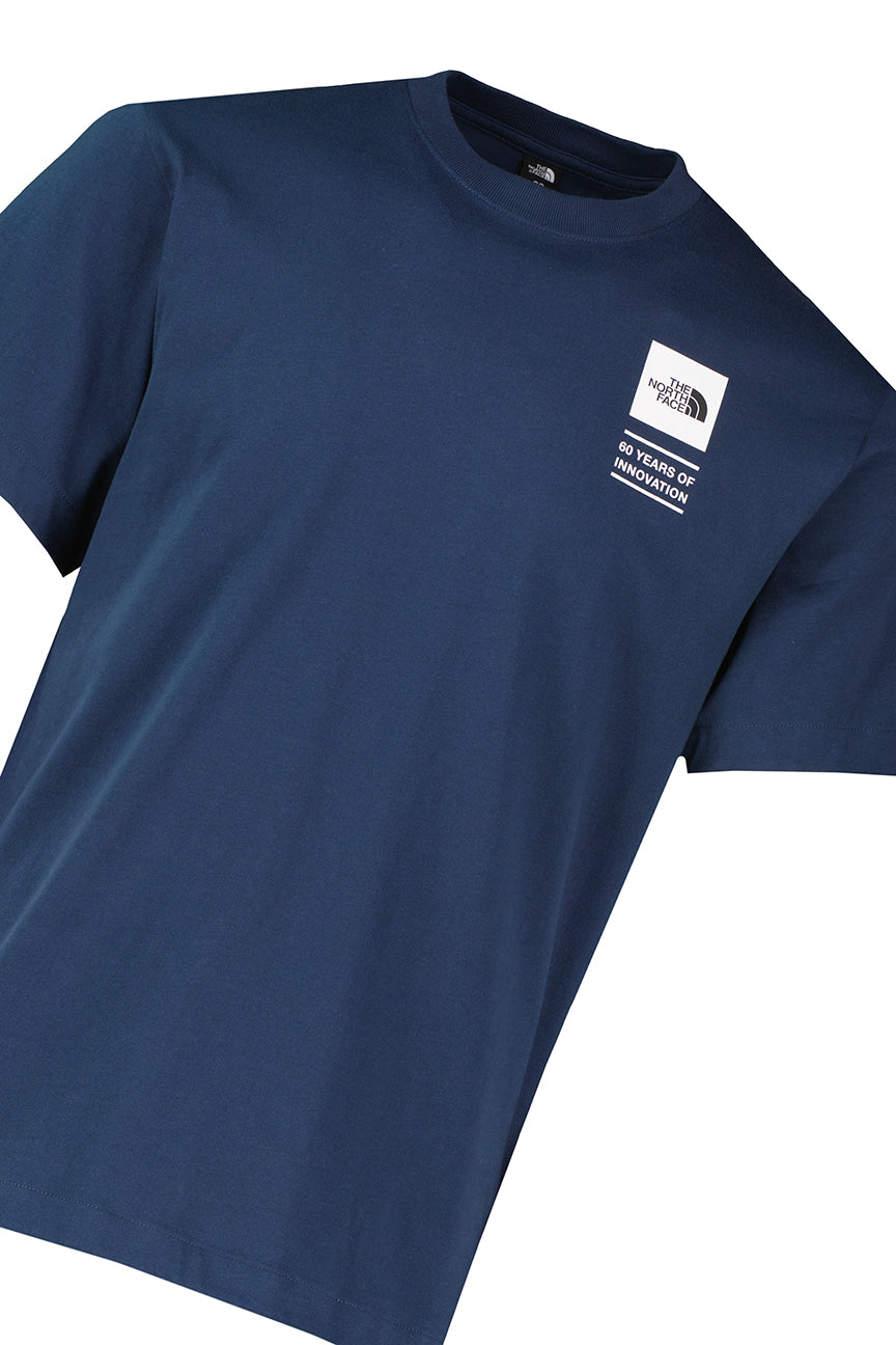 Mens The North Face Cel RX Summit Navy T Shirt — view 4