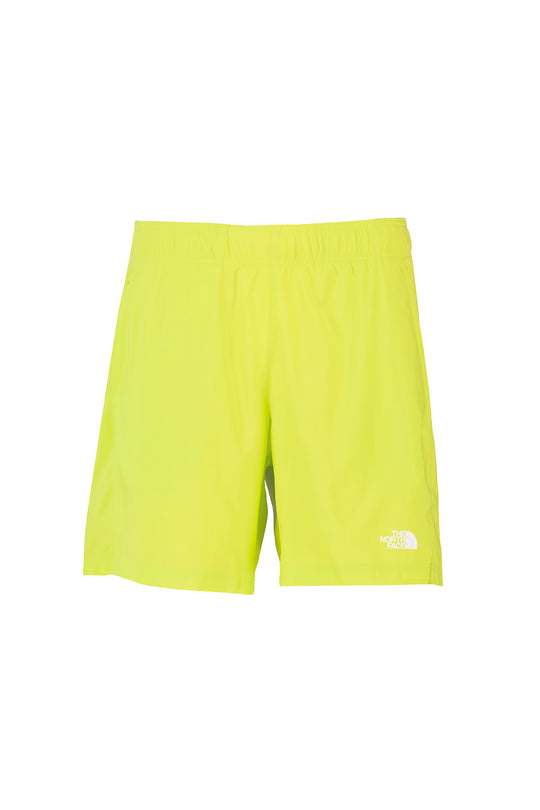Mens The North Face 24/7 7IN Fizz Lime Short